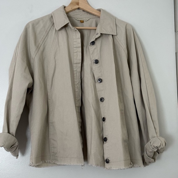 DownEast Tan Jean Jacket - Picture 1 of 1